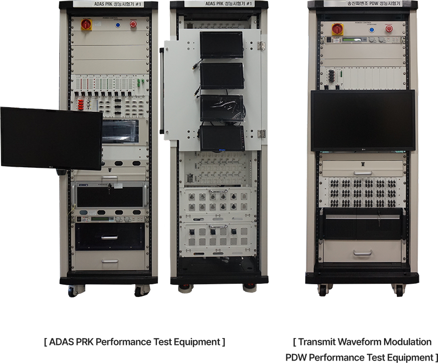 [ ADAS PRK Performance Test Equipment ], [ Transmit Waveform Modulation PDW Performance Test Equipment ]