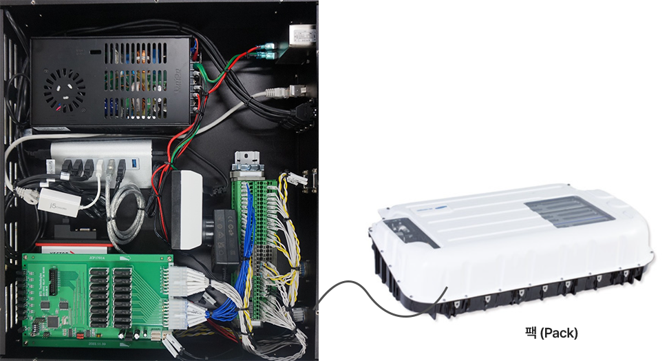 Battery pack 출하 검사 장비